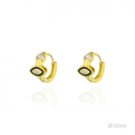 Boucles d'oreilles Zircons