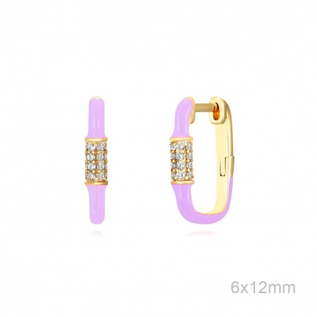 Boucles d'oreilles Zircons