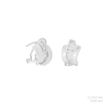 Pendientes de Plata de Ley