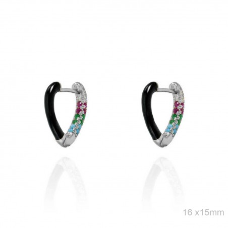 Boucles d'oreilles Zircons