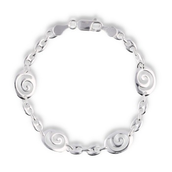 Bracelets Argent lisse 2