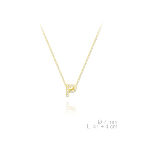 Gargantilha em Prata Esterlina | P