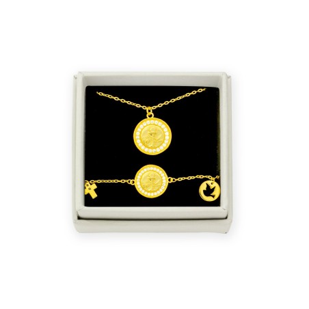 Juego de Plata de Ley - Gargantilla y pulsera