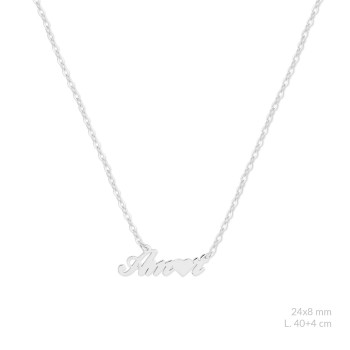 Silver necklace