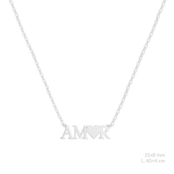 Silver necklace