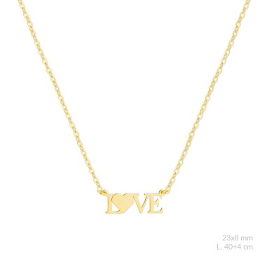Silver necklace