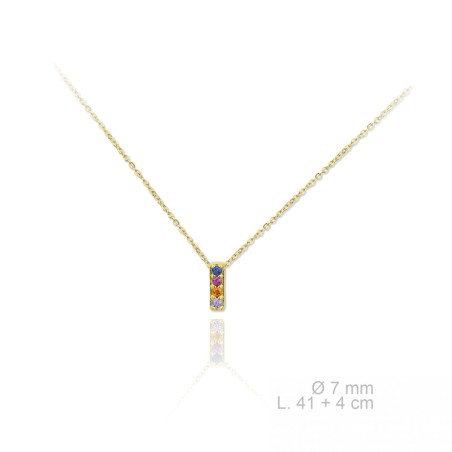 Gargantilha em Prata Esterlina | I