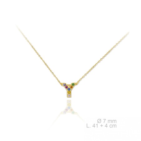 Gargantilha em Prata Esterlina | Y