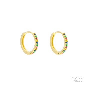 Boucles d'oreilles en...