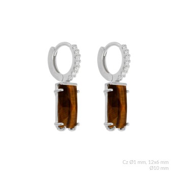 Boucles d'oreilles en Argent