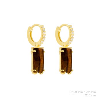 Boucles d'oreilles en Argent