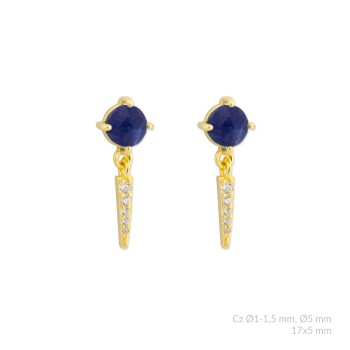 Boucles d'oreilles en Argent