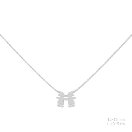 Gargantilha em Prata Esterlina  | Menina / Menina