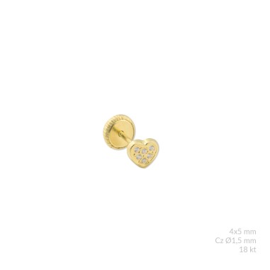 Boucle d'oreilles en Or