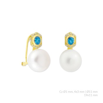 Boucles d'oreilles en...