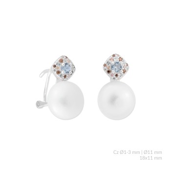 Pendientes de Plata de Ley...