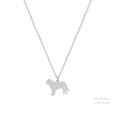 Silver necklace | Saint Bernard