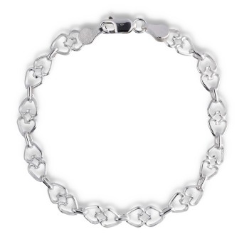 Bracelets Argent lisse 2