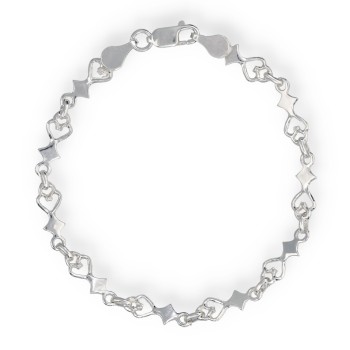 Bracelets Argent lisse 2