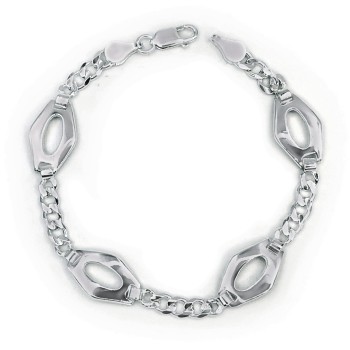 Bracelets Argent lisse 2