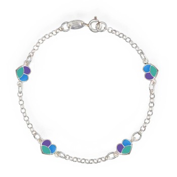 Pulsera Corazones Esmalte... 2