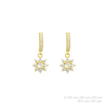 Boucles d'oreilles en...