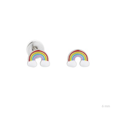 Silver earrings