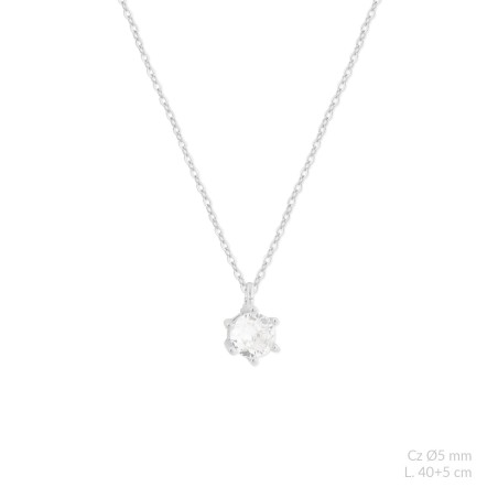 Gargantilha em Prata Esterlina