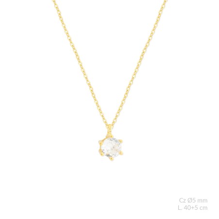 Gargantilla de Plata de Ley | Ø5 mm