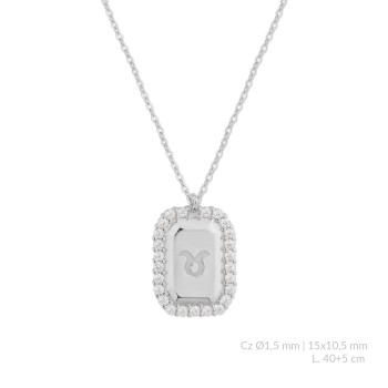 Sautoir en Argent avec...