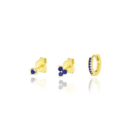 Boucles d'oreilles Zircons