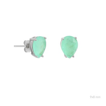 Silver earrings