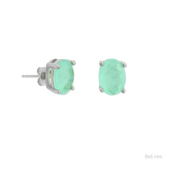 Silver earrings