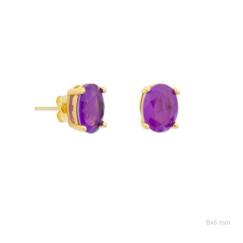 Silver earrings