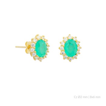 Brincos de Prata Esterlina