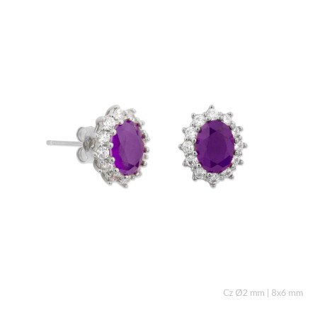 Boucles d'oreilles en Argent
