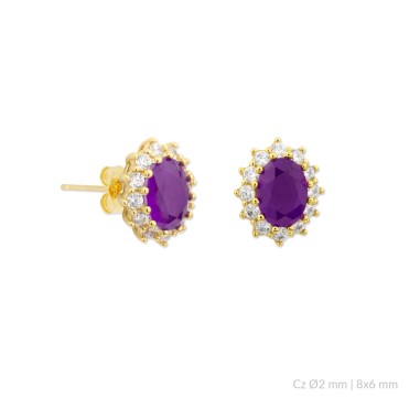 Pendientes de Plata de Ley