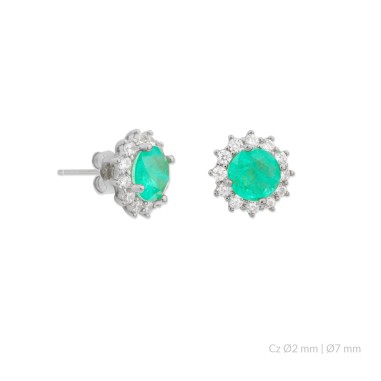 Boucles d'oreilles en Argent