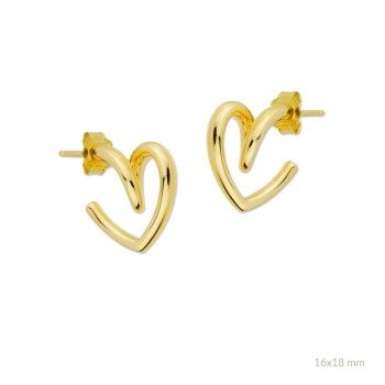 Silver earrings