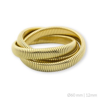 Pulseira tripla em Aço...