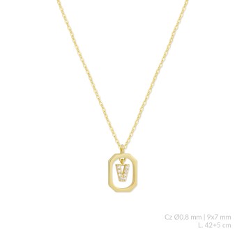 Silver necklace | V 2