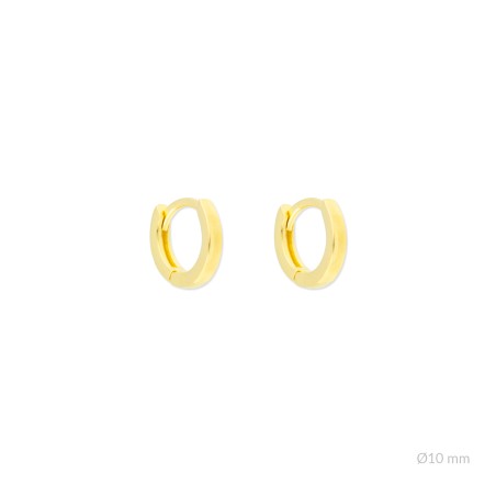 Silver earrings | Ø10mm