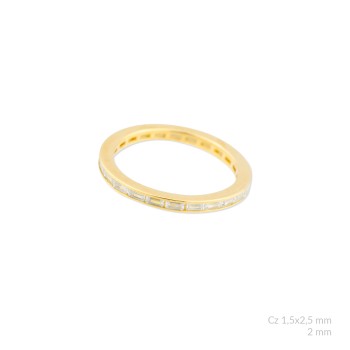 Anel de Prata Esterlina com... 2