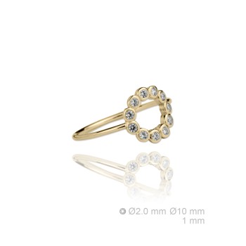 Anel de Prata Esterlina e... 2