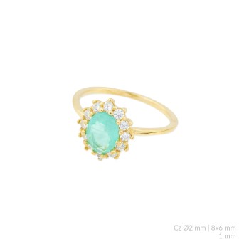 Anillo de Plata de Ley 2