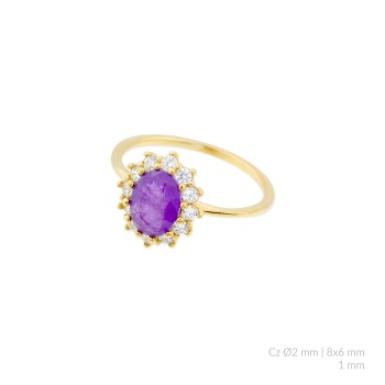 Anillo de Plata de Ley 2