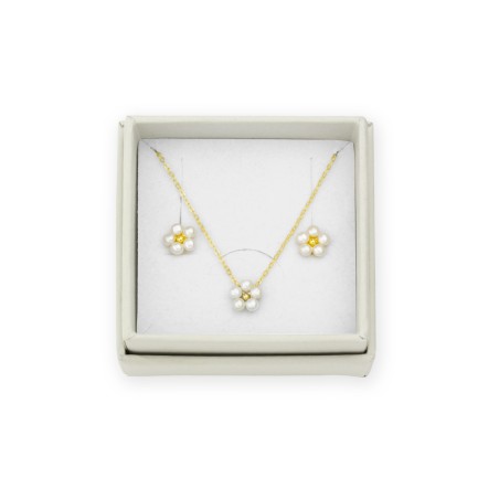 Sterling Silver Pack - Earrings and necklace