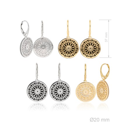 Boucles d'oreilles Nacre