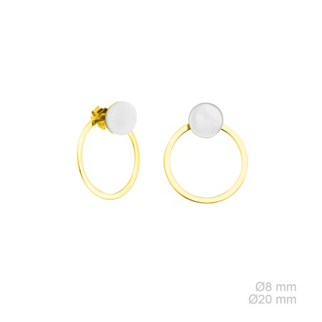 Boucles d'oreilles en Argent