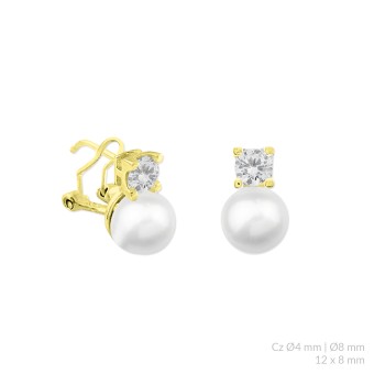 Pendientes de Plata de Ley 2